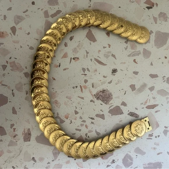 Gold Coin Belt - Picture 3 of 4
